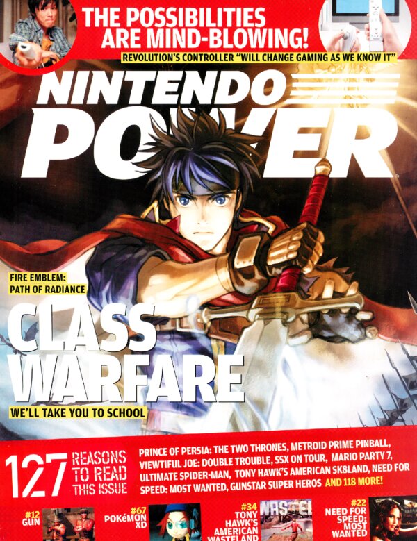 Nintendo Power Issue 198 (December 2005) cover